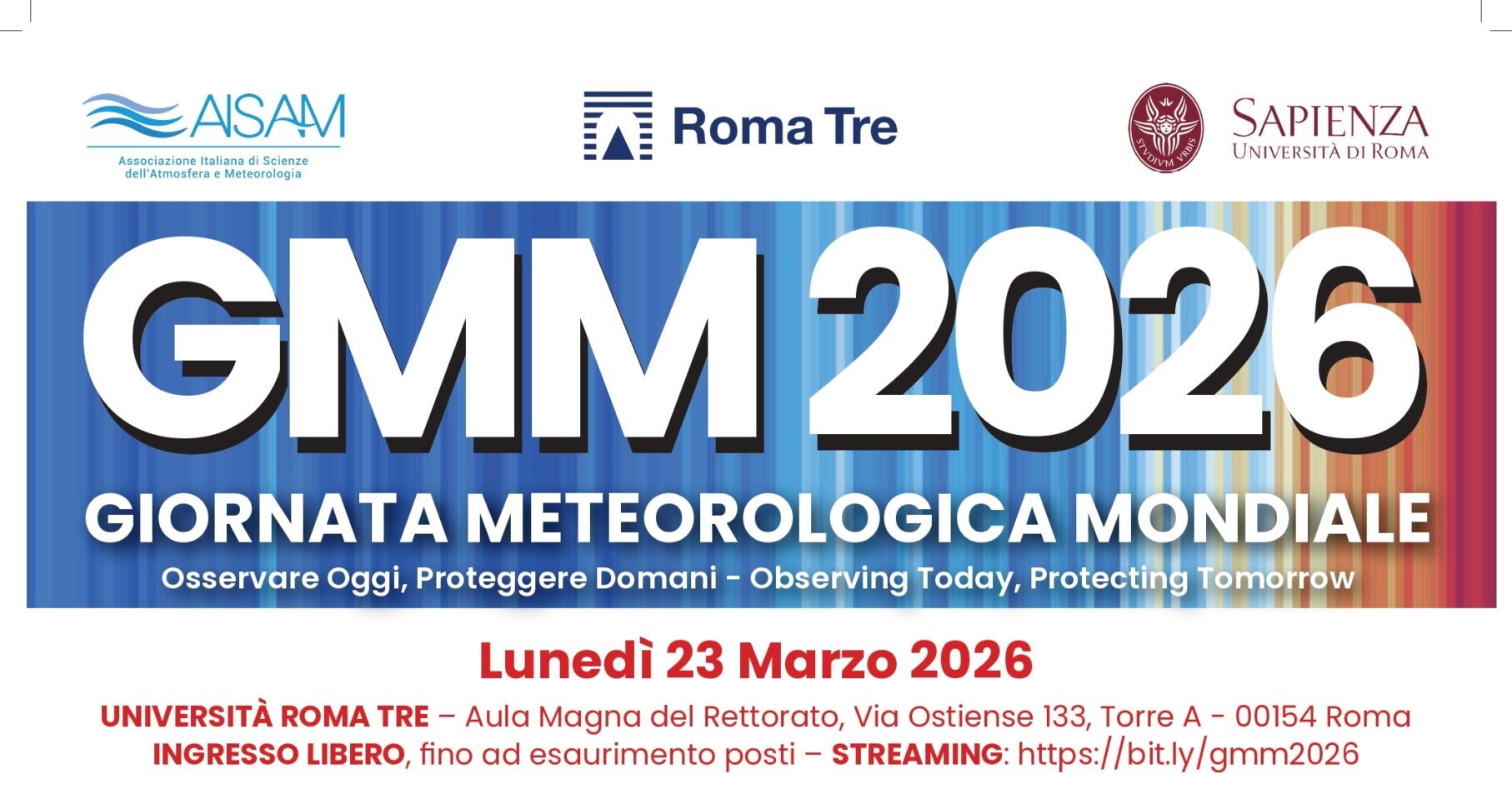 Giornata meteorologica mondiale 2026